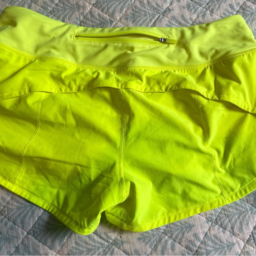 LR Neon Speed Up Shorts. ECU